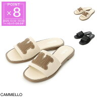 マックスマーラ ビーチウェア MAX MARA BEACHWEAR サンダル レディース CAUCASO フラットサンダル Mロゴ…