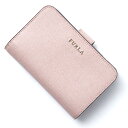フルラ FURLA 2つ折り財布 小銭入れ付き ピンク レディース ギフト プレゼント 小銭入れ デイリーユース レザー 本革 bpr85 b30 00z 6m...