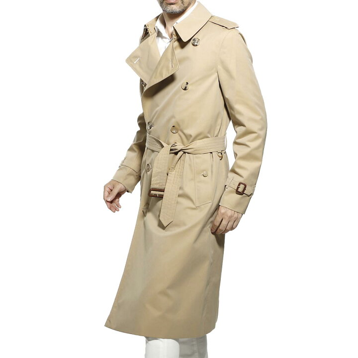 楽天市場 アウトレット ラスト1点 バーバリー Burberry トレンチコート ベージュ メンズ ロングコート ブリティッシュ 英国 クラシック Honey Long Chelsea Heritage Trench Coat あす楽対応 関東 返品送料無料 ラッピング無料 モダンブルー