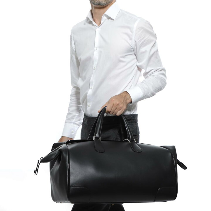 楽天市場 アウトレット ヴァレクストラ Valextra ボストンバッグ ブラック メンズ ビジネス 仕事 出張 旅行 V6a 137 N Portofino Travel Bag 返品送料無料 ラッピング無料 あす楽対応 関東 モダンブルー楽天市場店