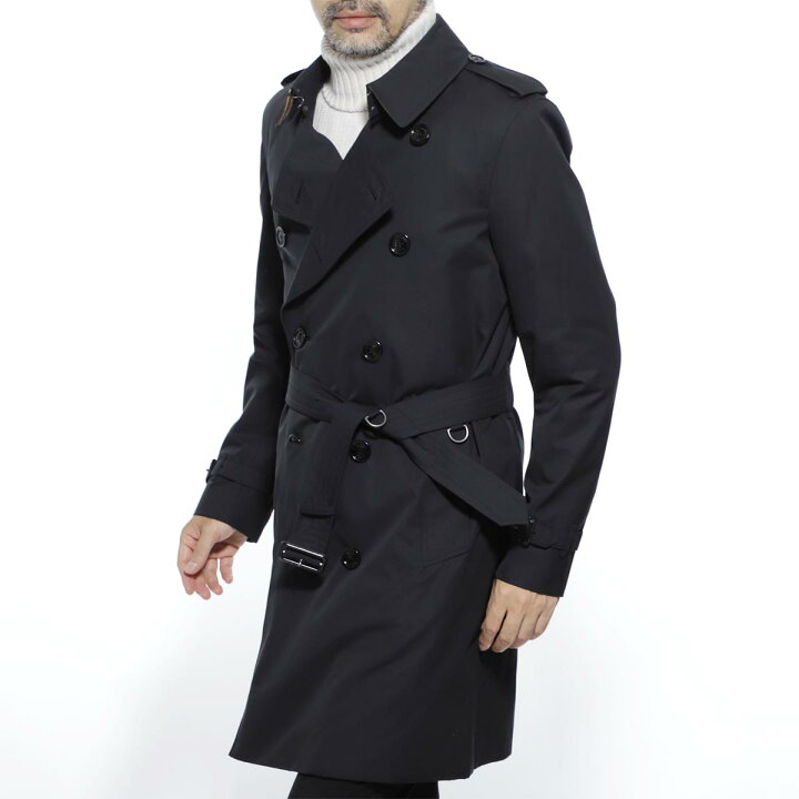 楽天市場 アウトレット バーバリー Burberry トレンチコート ブルー メンズ テーラード コート クラシック Midnight Kensington ケンジントン レギュラー あす楽対応 関東 返品送料無料 ラッピング無料 モダンブルー楽天市場店