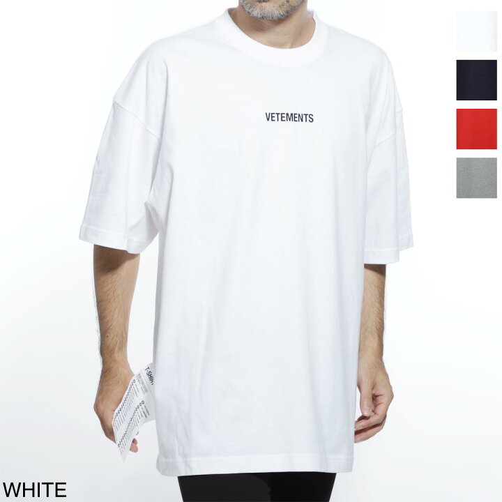 楽天市場】【アウトレット】【ラスト1点】ヴェトモン VETEMENTS クルーネック Tシャツ メンズ カジュアル トップス インナー uah20tr611 white LOGO T-SHIRT【返品送料無料】【ラッピング無料】【あす楽対応_関東】 : モダンブルー楽天市場店 楽天市場】【アウトレット】【ラスト1点】ヴェトモン VETEMENTS クルーネック Tシャツ メンズ カジュアル トップス インナー uah20tr611 white LOGO T-SHIRT【返品送料無料】【ラッピング無料】【あす楽対応_関東】 : モダンブルー楽天市場店