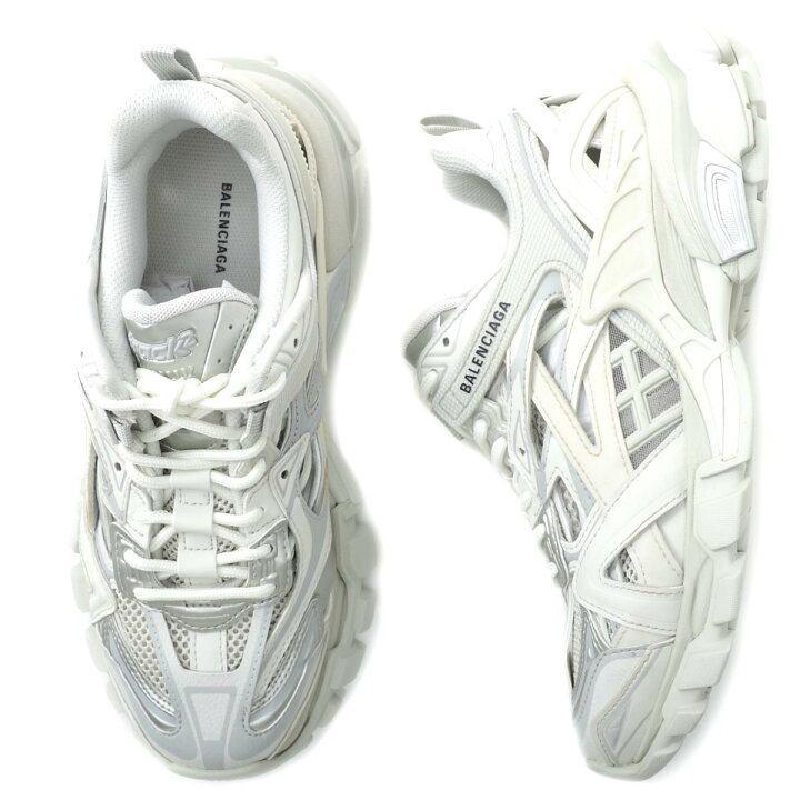 楽天市場 アウトレット バレンシアガ Balenciaga スニーカー ホワイト レディース 大きいサイズあり W2gn1 9000 Track Trainers 2 返品送料無料 ラッピング無料 あす楽対応 関東 モダンブルー楽天市場店