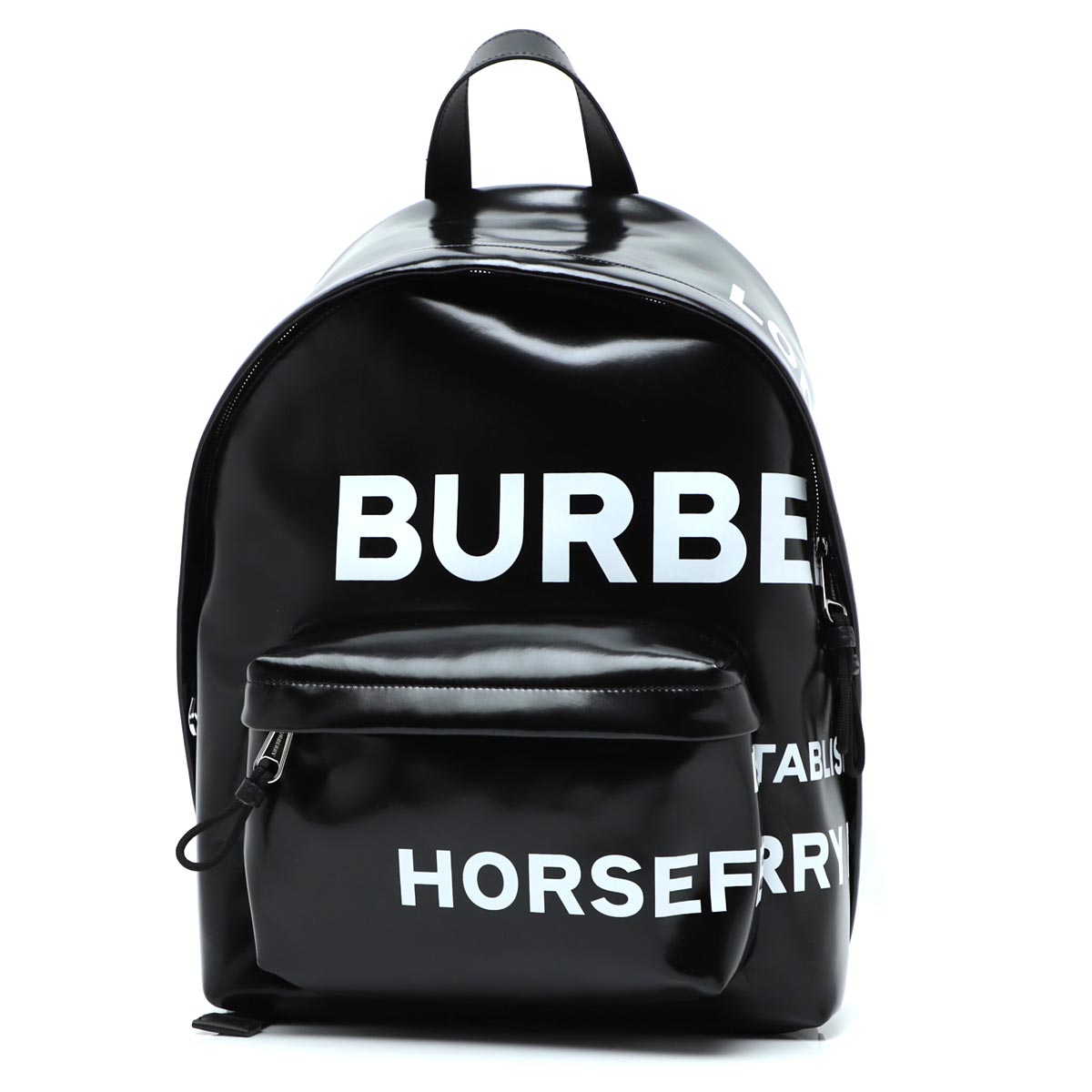 バーバリー BURBERRY バックパック リュックサック ブラック メンズ 8021908 black HORSE FERRY PRINT  COATED CANVAS BACKPACK【返品送料無料】【ラッピング無料】 | モダンブルー楽天市場店