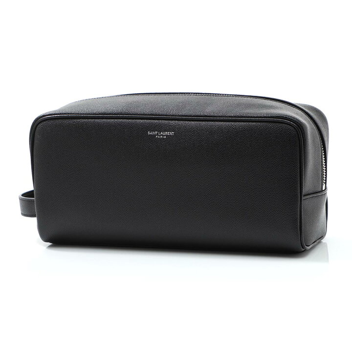 楽天市場】サンローラン SAINT LAURENT ポーチ ブラック メンズ 609347 
