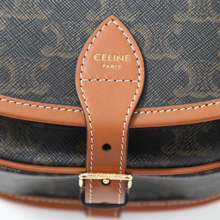 楽天市場】セリーヌ CELINE ショルダーバッグ ブラウン レディース 