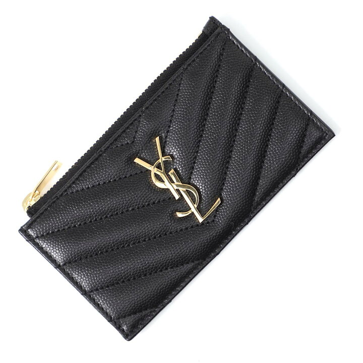 楽天市場】サンローラン SAINT LAURENT カードケース ブラック 607915 