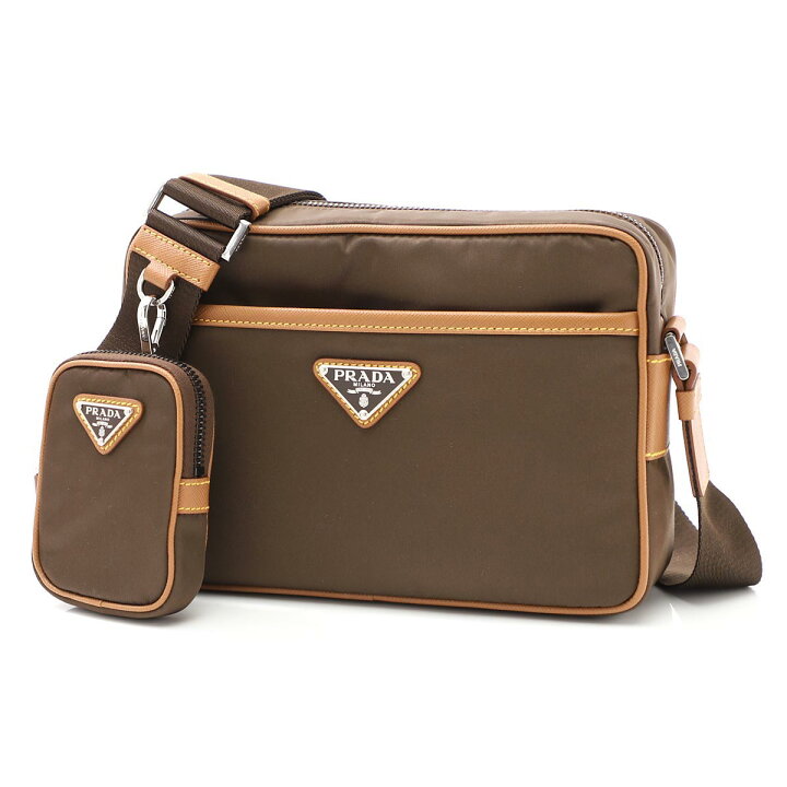 楽天市場 アウトレット プラダ Prada クロスボディバッグ ショルダーバッグ ブラウン メンズ 2vh048 Vwoo 064 F0w6k Tessuto Saffiano 返品送料無料 ラッピング無料 モダンブルー楽天市場店
