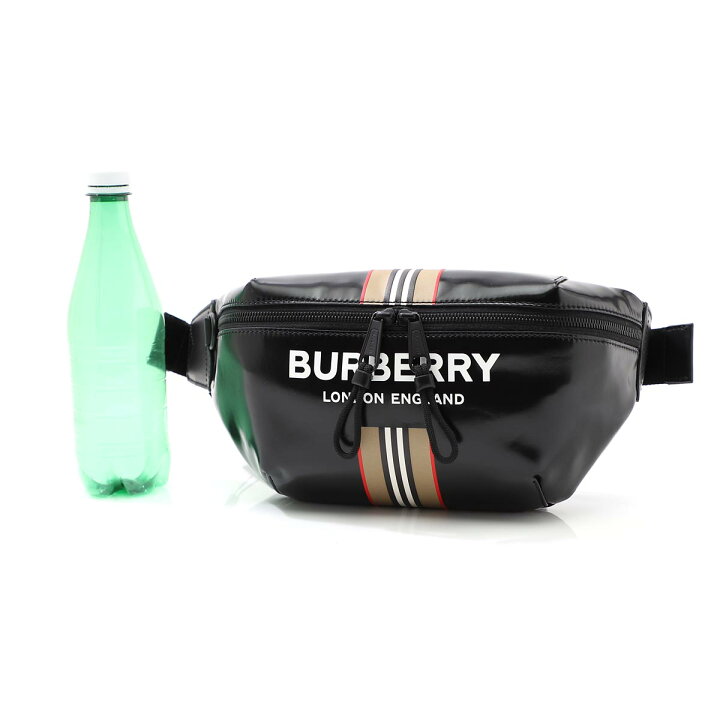 楽天市場】バーバリー BURBERRY ボディバッグ バムバッグ ブラック 