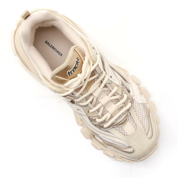 楽天市場 アウトレット ラスト1点 バレンシアガ Balenciaga スニーカー ベージュ レディース 大きいサイズあり W2gn3 9710 Track 2 Open 返品送料無料 ラッピング無料 あす楽対応 関東 モダンブルー楽天市場店