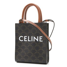 セリーヌ CELINE トートバッグ 2WAY ブラウン レディース 19437 2bzk 04lu Mini Cabas Vertical【返品送料無料】【ラッピング無料】[2024SS]