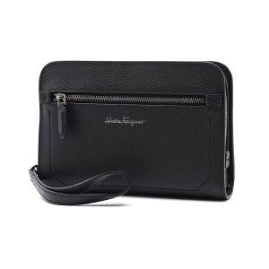 サルバトーレフェラガモ Salvatore Ferragamo クラッチバッグ FIRENZE セカンドバッグ ブラック メンズ 240470-0670372-nero