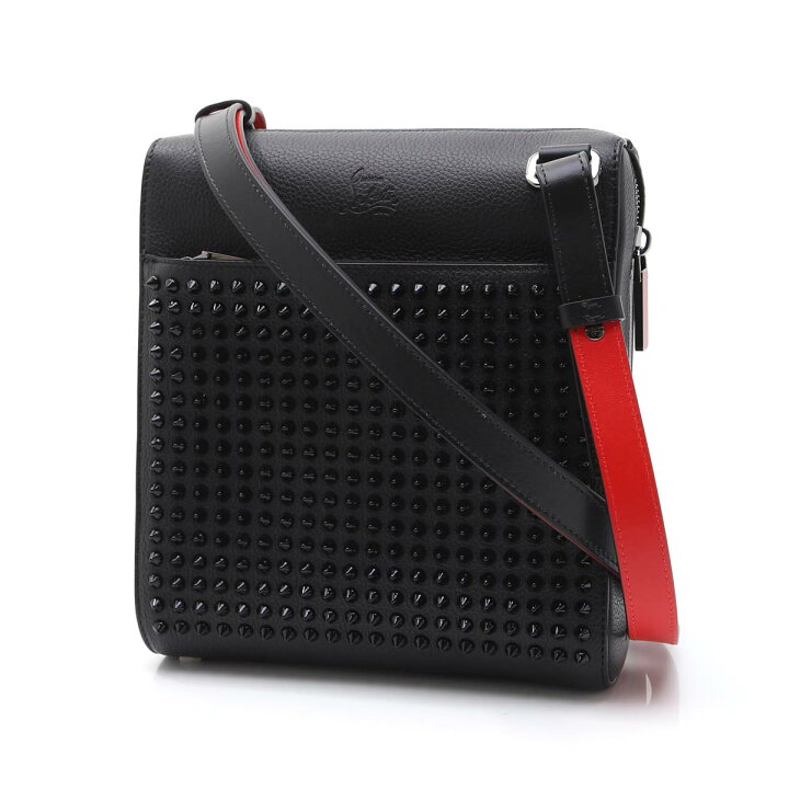楽天市場 クリスチャンルブタン Christian Louboutin クロスボディバッグ ブラック メンズ B049 Black Benech Medium Reporter 返品送料無料 ラッピング無料 あす楽対応 関東 モダンブルー楽天市場店