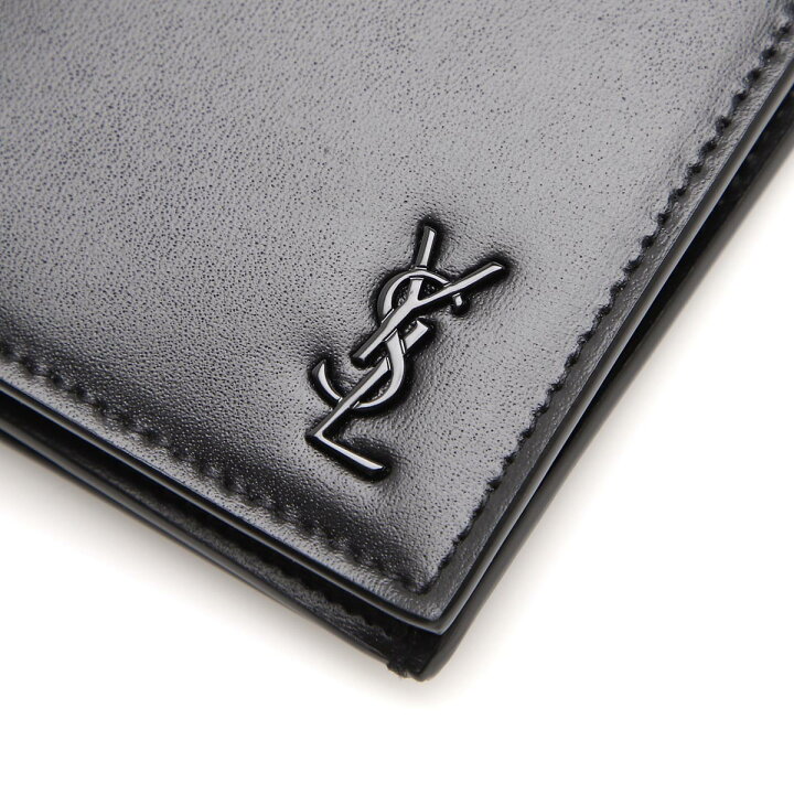 楽天市場 アウトレット サンローラン Saint Laurent 長財布 小銭入れ付き ブラック メンズ 1jb0u 1000 Tiny Monogram Continental Wallet In Matte Leather あす楽対応 関東 返品送料無料 ラッピング無料 モダンブルー楽天市場店