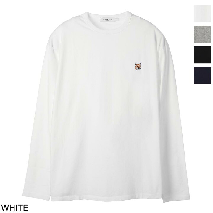 楽天市場】メゾンキツネ MAISON KITSUNE 長袖Tシャツ メンズ 