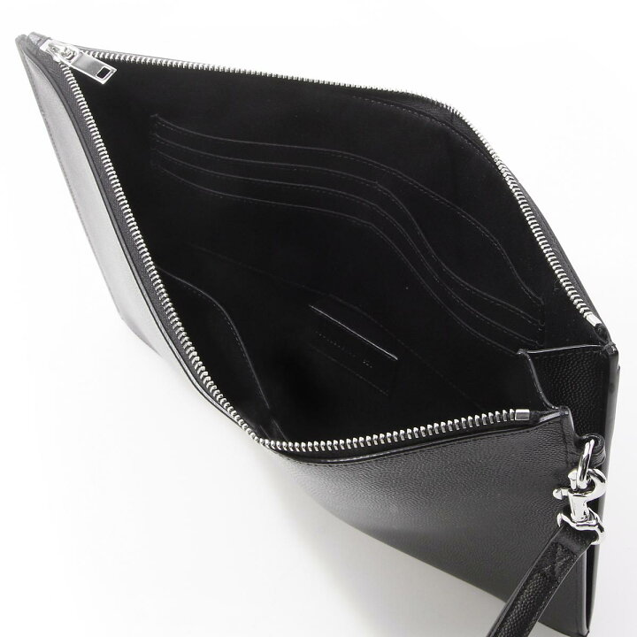 楽天市場】サンローラン SAINT LAURENT タブレットホルダー ブラック 