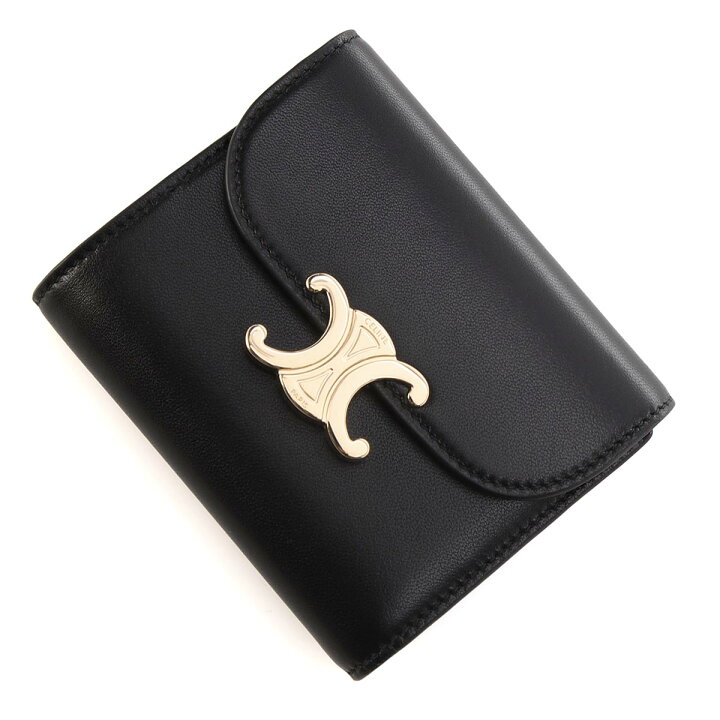 楽天市場】セリーヌ CELINE 3つ折り財布 小銭入れ付き ブラック  