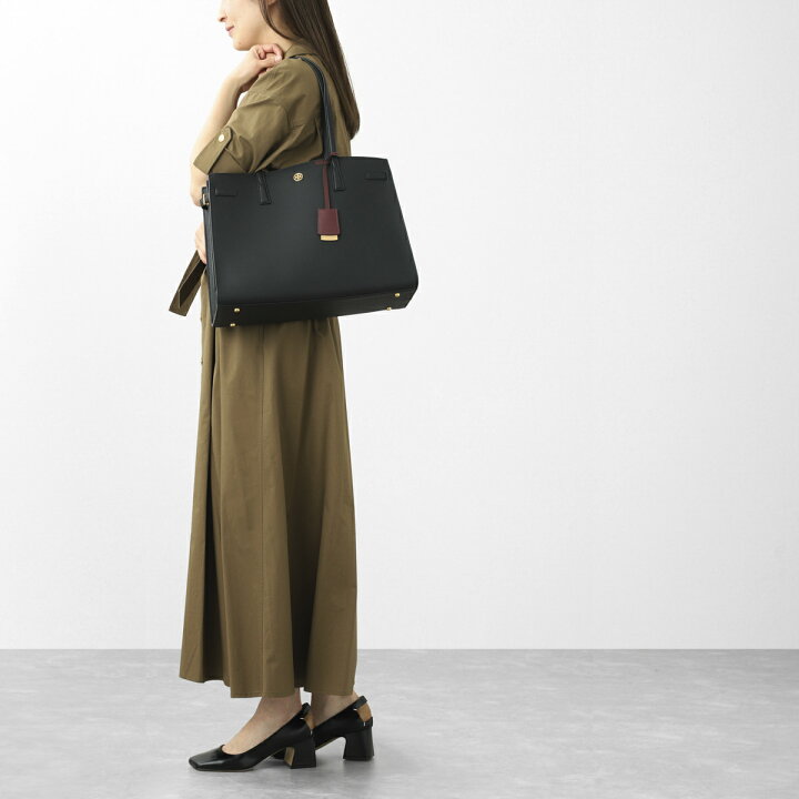 楽天市場】トリーバーチ TORY BURCH トートバッグ 2WAY ブラック  