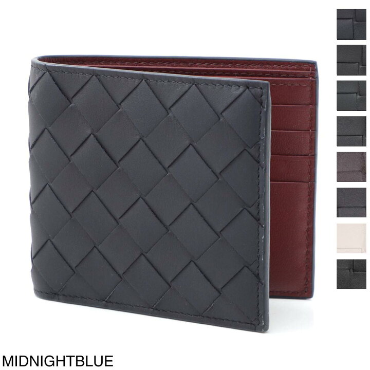 楽天市場 ボッテガヴェネタ Bottega Veneta 2つ折り財布 メンズ Vcpq6 4232 Bi Fold Wallet あす楽対応 関東 返品送料無料 ラッピング無料 モダンブルー楽天市場店