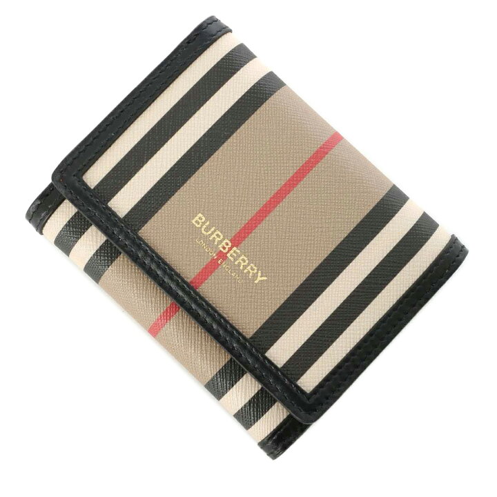 楽天市場】バーバリー BURBERRY 3つ折り財布 小銭入れ付き ベージュ レディース 8026003 archivebeige ICON STRIPE CANVAS【あす楽対応_関東】【返品送料無料】【ラッピング無料】 : モダンブルー楽天市場店