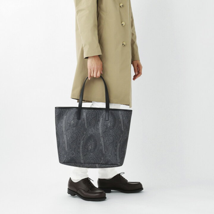 楽天市場】エトロ ETRO トートバッグ グレー メンズ 0d640 8007 1 