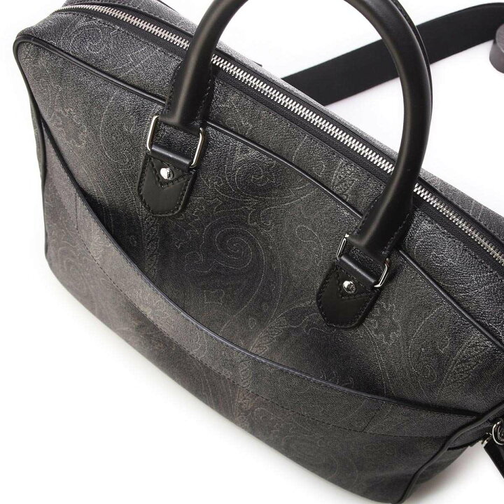楽天市場 エトロ Etro ブリーフケース ショルダーバッグ ブラック メンズ 0h763 8007 0001 返品送料無料 ラッピング無料 あす楽対応 関東 モダンブルー楽天市場店