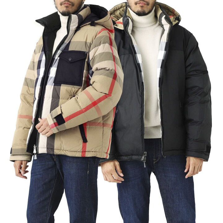 楽天市場 バーバリー Burberry ダウンジャケット マルチカラー メンズ Archivebeige Black Reversible Recycled Nylon Re Down Puffer Jacket あす楽対応 関東 返品送料無料 ラッピング無料 モダンブルー楽天市場店