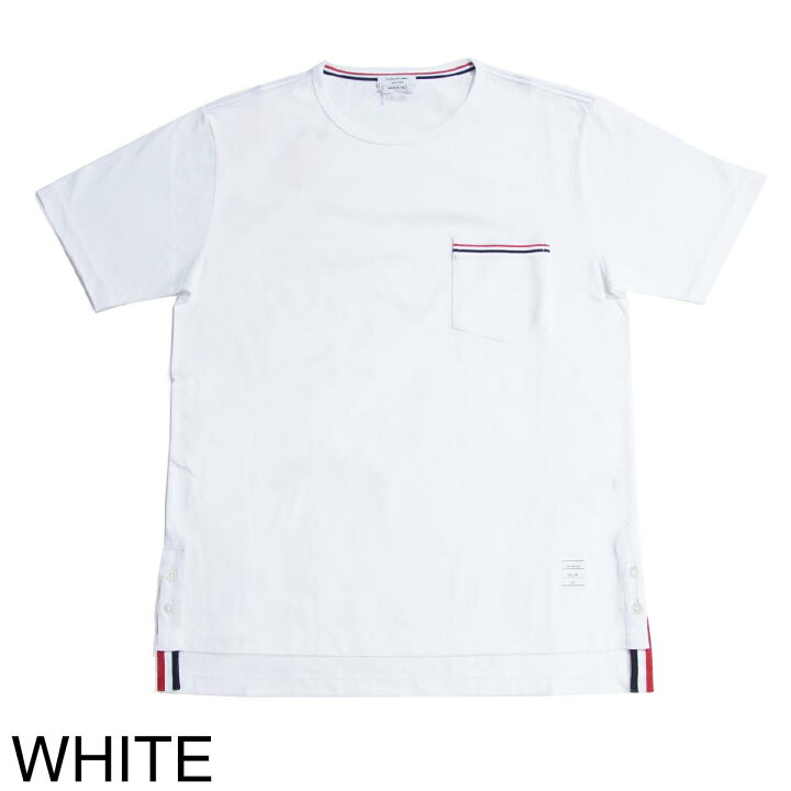 楽天市場】トムブラウン THOM BROWNE. クルーネックTシャツ mjs010a  