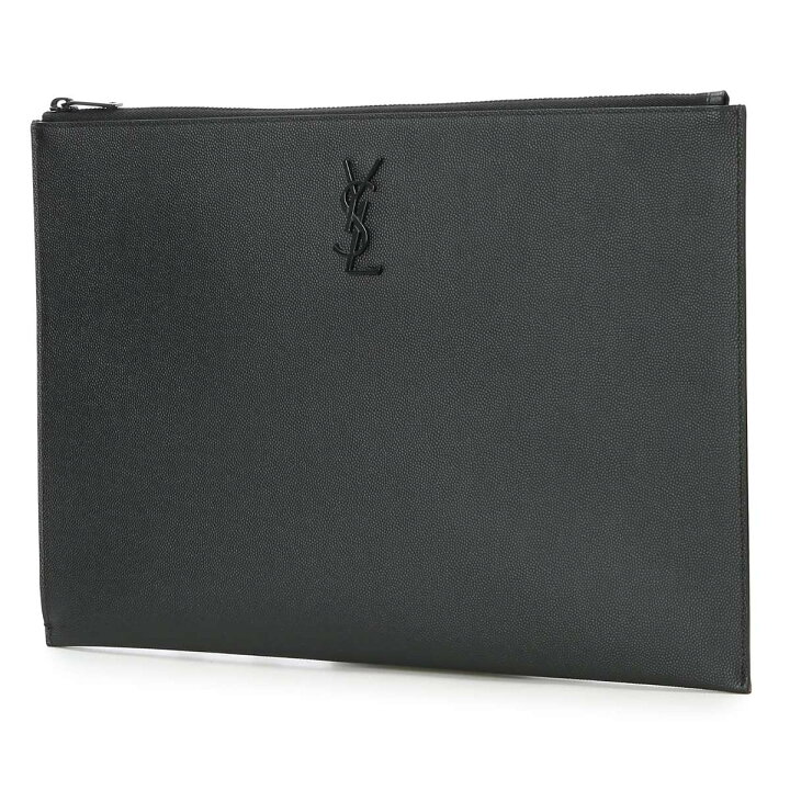 楽天市場 サンローラン Saint Laurent クラッチバッグ ドキュメントケース ブラック メンズ Bty0u 1000 Grain De Poudre Matt Techno 返品送料無料 ラッピング無料 21aw モダンブルー楽天市場店