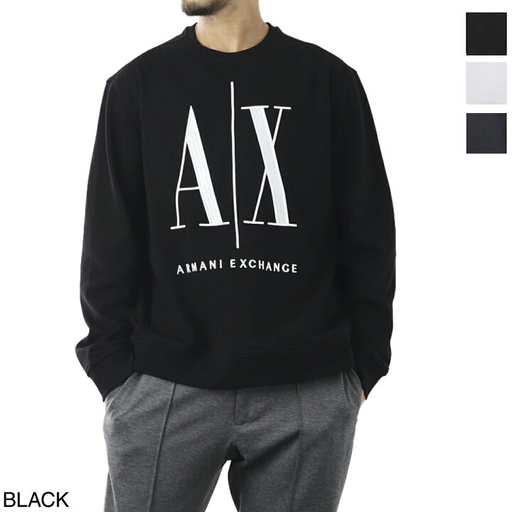 楽天市場】アルマーニエクスチェンジ ARMANI EXCHANGE スウェット プル  
