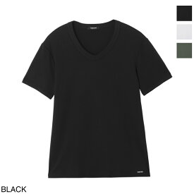 【4/25限定!当選確率1/2!MAX100%POINT BACK!※要エントリー】トムフォード TOM FORD Vネック Tシャツ メンズ t4m09 104 002【返品交換不可】【ラッピング無料】