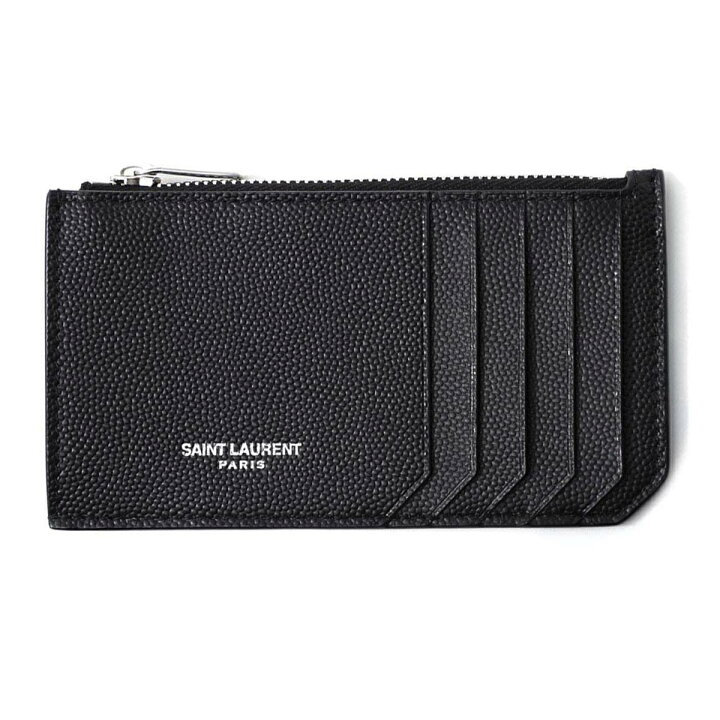 楽天市場】サンローラン SAINT LAURENT カードケース ブラック メンズ  