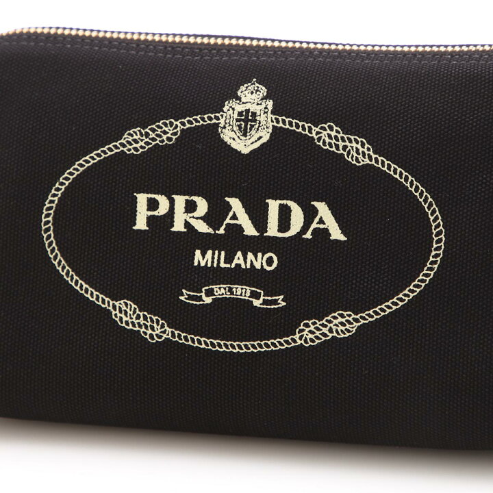 楽天市場】【アウトレット】プラダ PRADA ポーチ ブラック 1na693 20l  