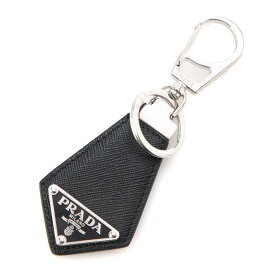 【12/10限定!当選確率1/2!MAX300%POINT BACK!※要エントリー】プラダ PRADA キーリング ブラック メンズ 2pp041 053 f0002【返品送料無料】