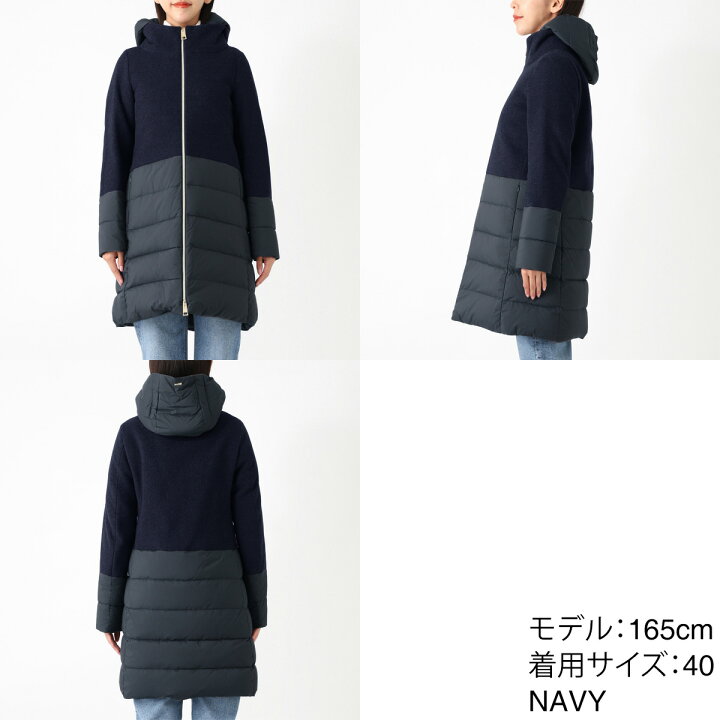 楽天市場】ヘルノ HERNO ダウンコート レディース 大きいサイズあり 