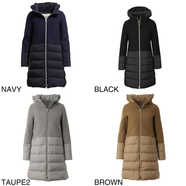 楽天市場】ヘルノ HERNO ダウンコート レディース 大きいサイズあり  