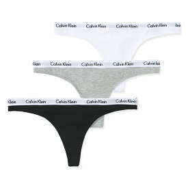 カルバンクライン Calvin Klein T-バック ショーツ3枚セット マルチカラー レディース qd3587 999【返品交換不可】【ラッピング無料】