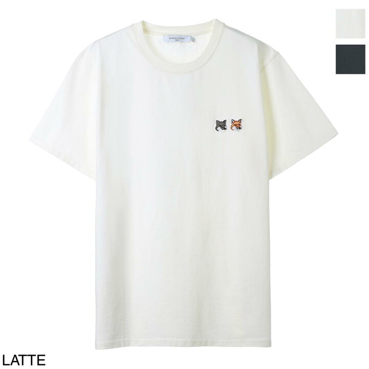 楽天市場】メゾンキツネ MAISON KITSUNE クルーネックTシャツ メンズ 