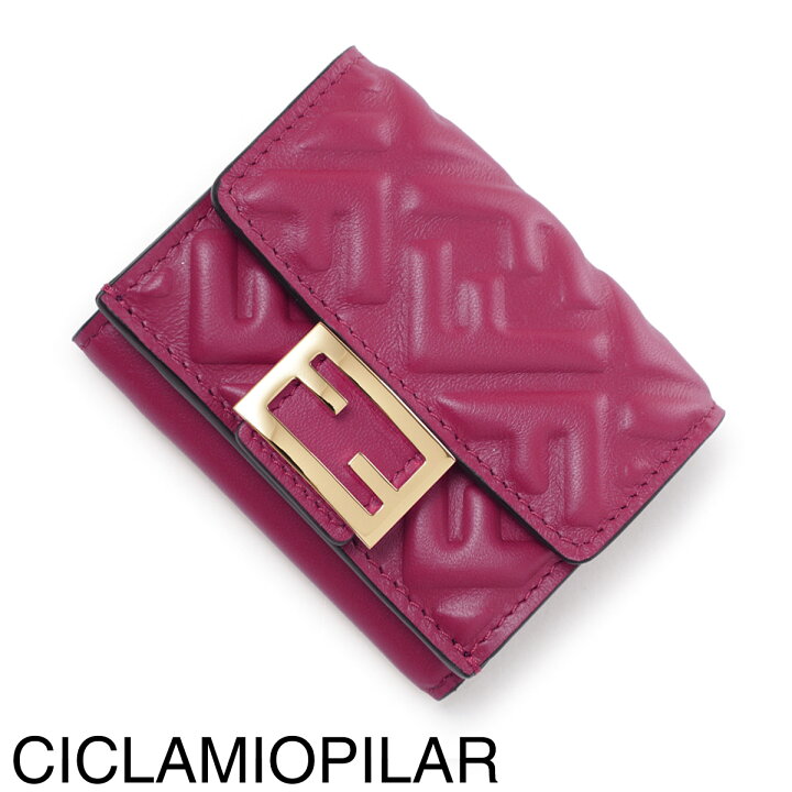 フェンディ 三つ折り財布 FILAコラボ マイクロ 8M0395 FENDI 財布 