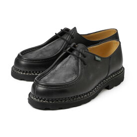 パラブーツ Paraboot チロリアンシューズ ブラック メンズ 大きいサイズあり michael 715604 noir MICHAEL MARCHE II ミカエル【返品送料無料】