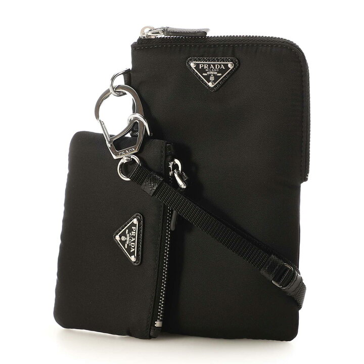 楽天市場】プラダ PRADA ポーチセット ブラック メンズ 2tt091 2dmi  