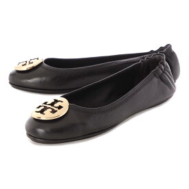 【6/1限定!当選確率1/2!MAX100%POINT BACK!※要エントリー】トリーバーチ TORY BURCH パンプス ブラック 50393 013 MINNIE TRAVEL BALLET【返品送料無料】