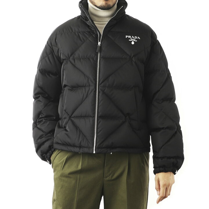 楽天市場】プラダ PRADA ダウンジャケット ブラック メンズ sgb803 