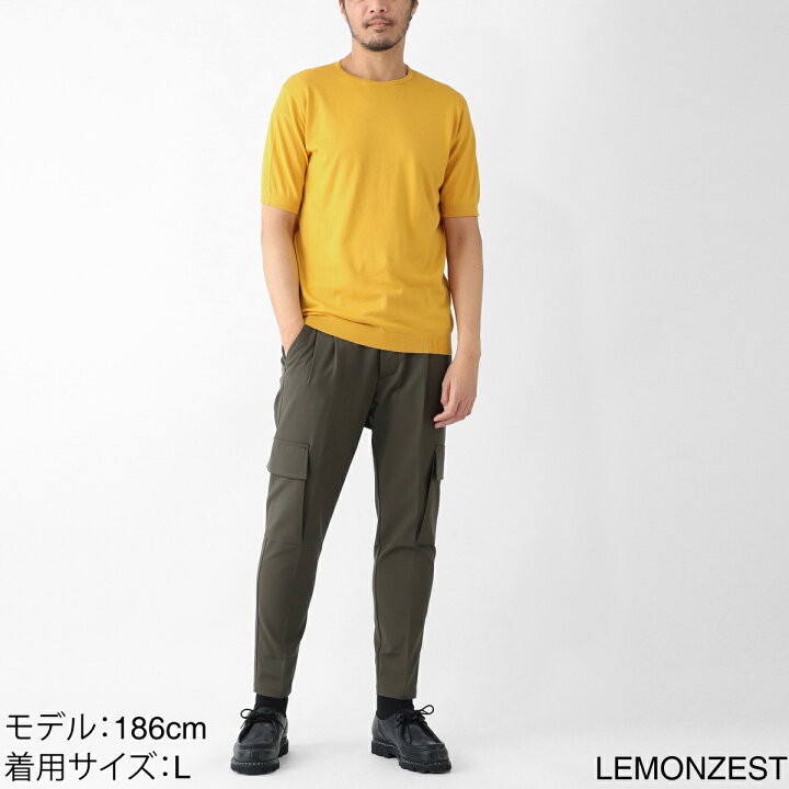楽天市場】ジョンスメドレー JOHN SMEDLEY クルーネック半袖ニット 