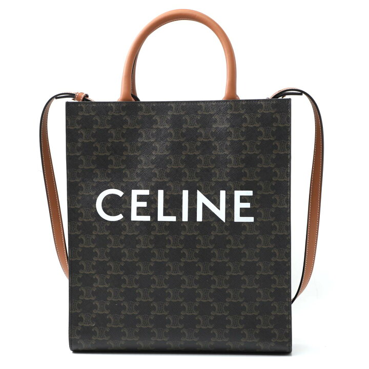 楽天市場】セリーヌ CELINE トートバッグ 2WAY ブラウン レディース 