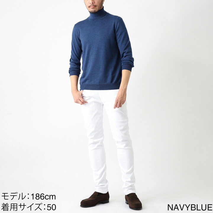 楽天市場】グランサッソ Gran Sasso タートルネックニット ハイネック 