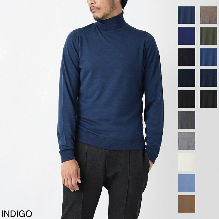 楽天市場】ジョンスメドレー JOHN SMEDLEY タートルネック ニット  