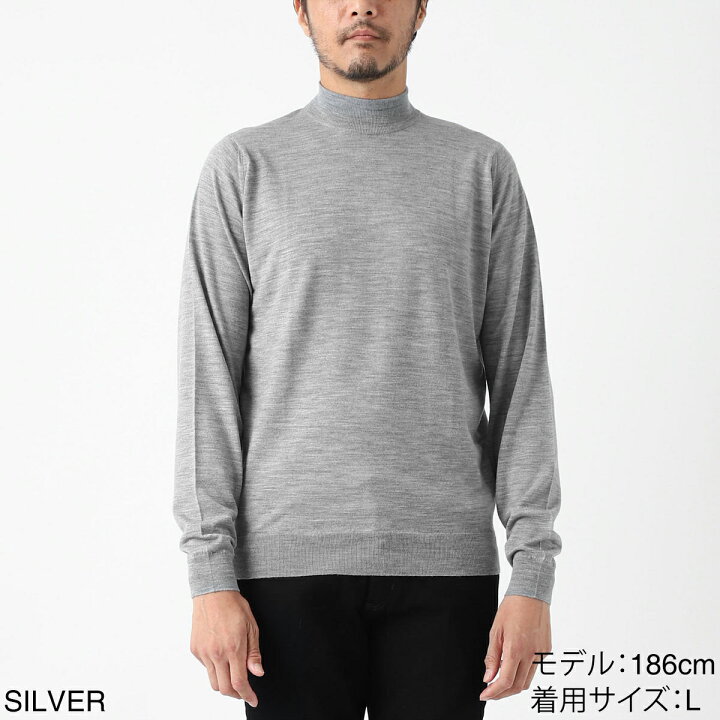 楽天市場】ジョンスメドレー JOHN SMEDLEY モックネック ニット メンズ 