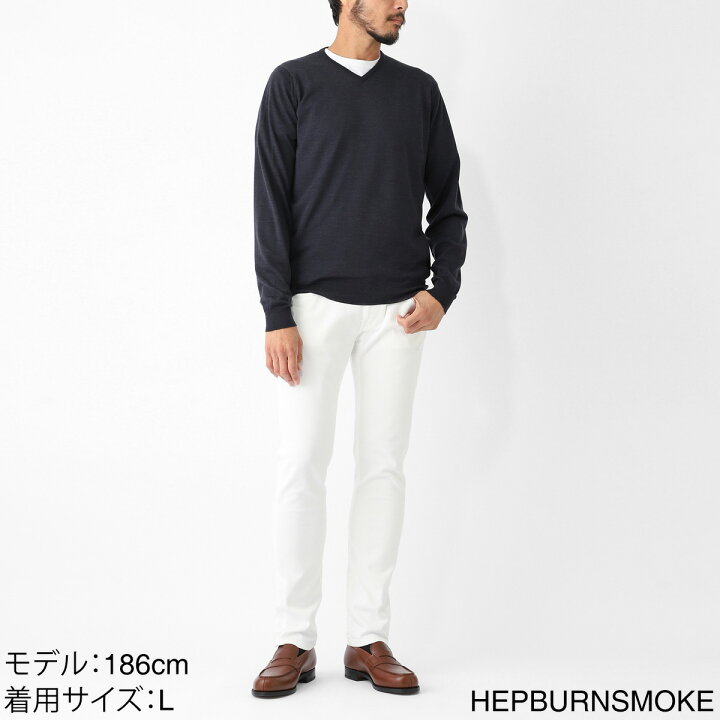 楽天市場】ジョンスメドレー JOHN SMEDLEY Vネック ニット メンズ 
