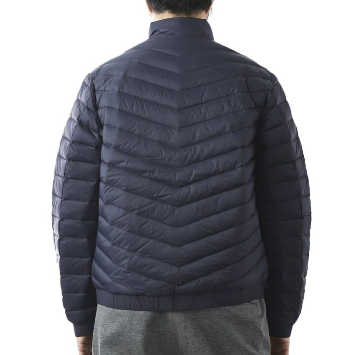 Armani Exchange ダウンジャケット S/P ネイビー/オリーブ